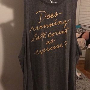 Does Running Late Count as Exercise? Tank Top